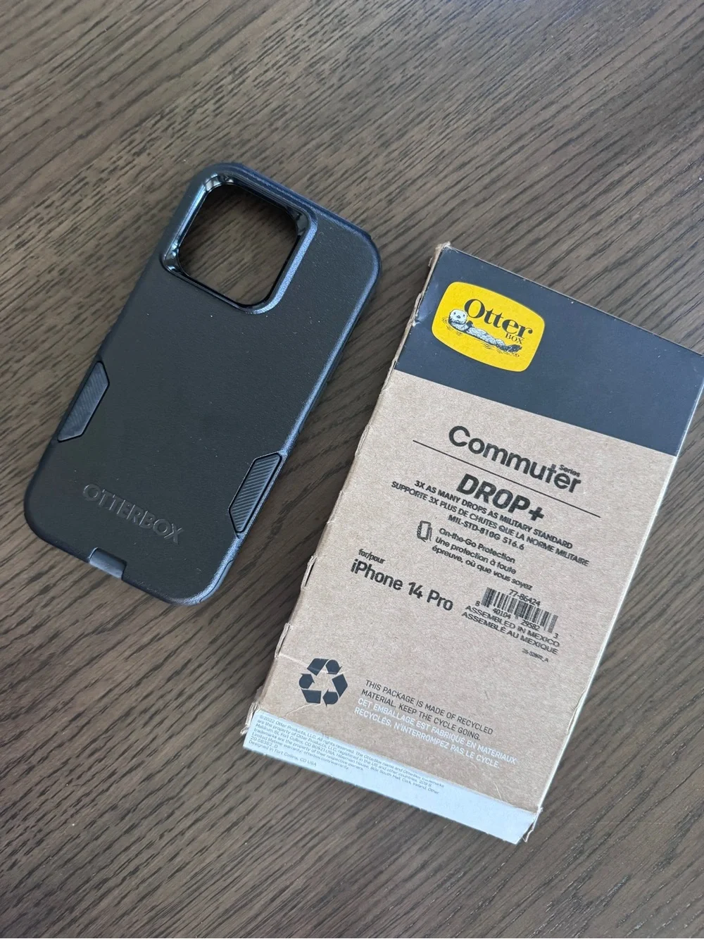 BRAND NEW OtterBox Commuter Drop+ Case for iPhone 14 Pro - Black